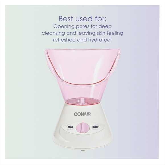 Conair True Glow Facial Sauna System, Pink/White - Picture 7 of 8